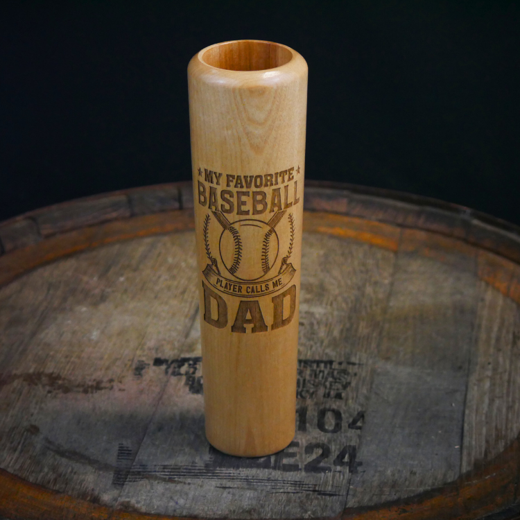 "Favorite Player Calls Me Dad" Dugout Mugs® | Baseball Bat Mug