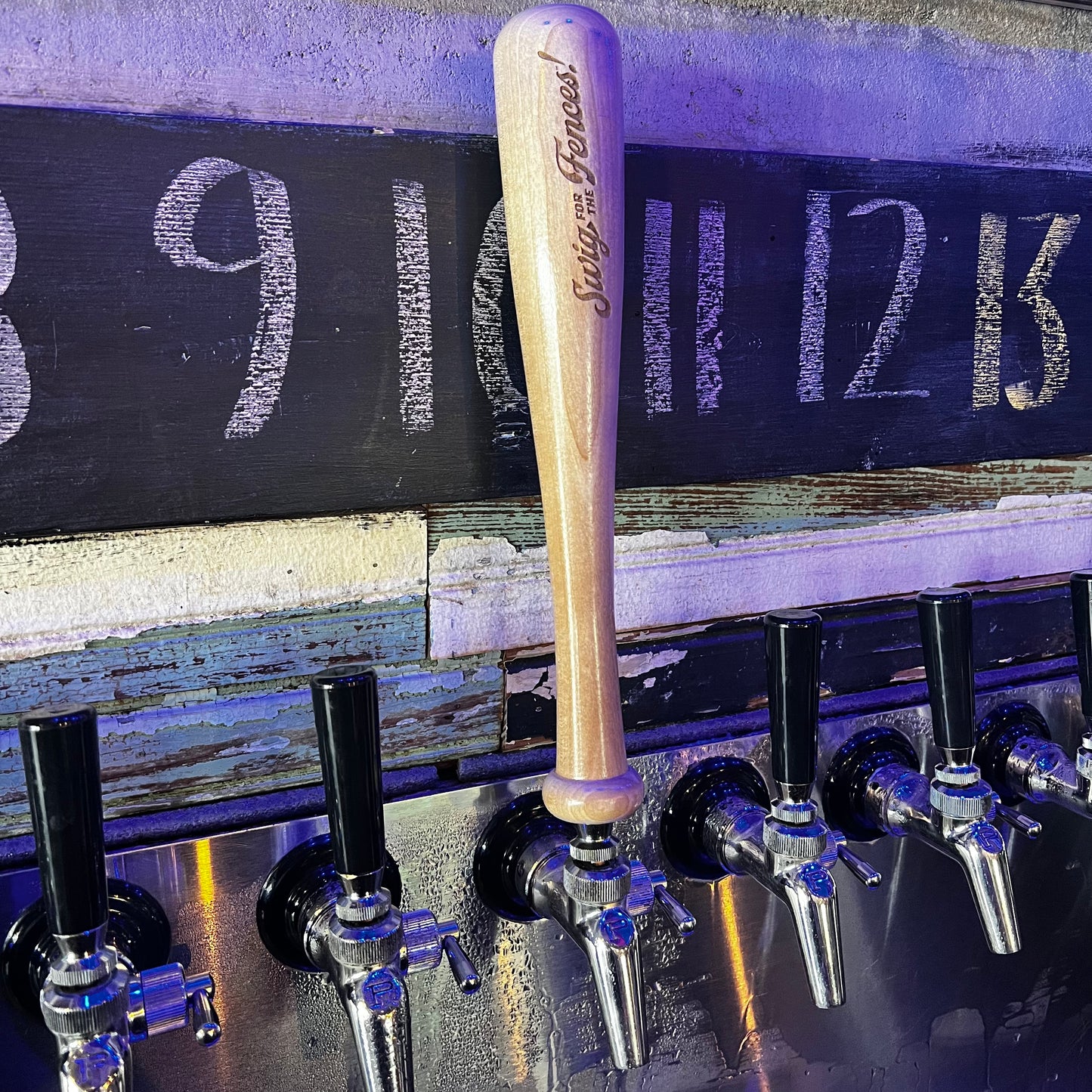 Baseball Bat Beer Keg Tap Handle - SWIG for the Fences!