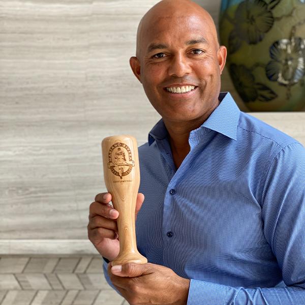 Mariano Rivera "Enter Sandman" Baseball Bat Wine Glass | Wined Up® -