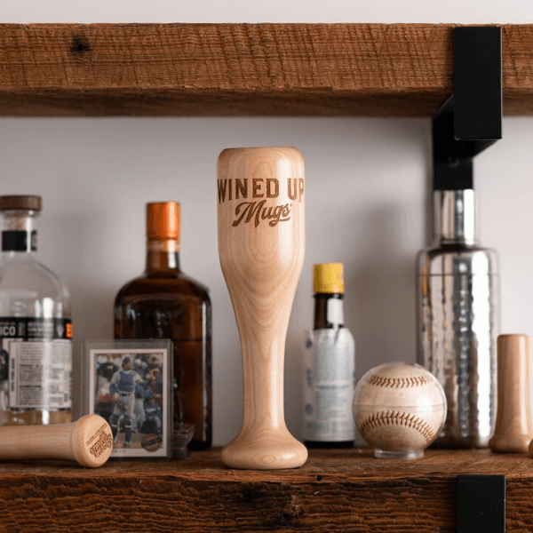 Mariano Rivera "Enter Sandman" Baseball Bat Wine Glass | Wined Up® -