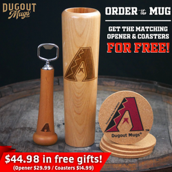 Triple Play Package - Dugout Mug® AND $45 Worth Of Free Gifts!