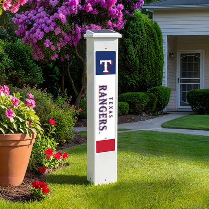 MLB Team Glow Post - Texas Rangers