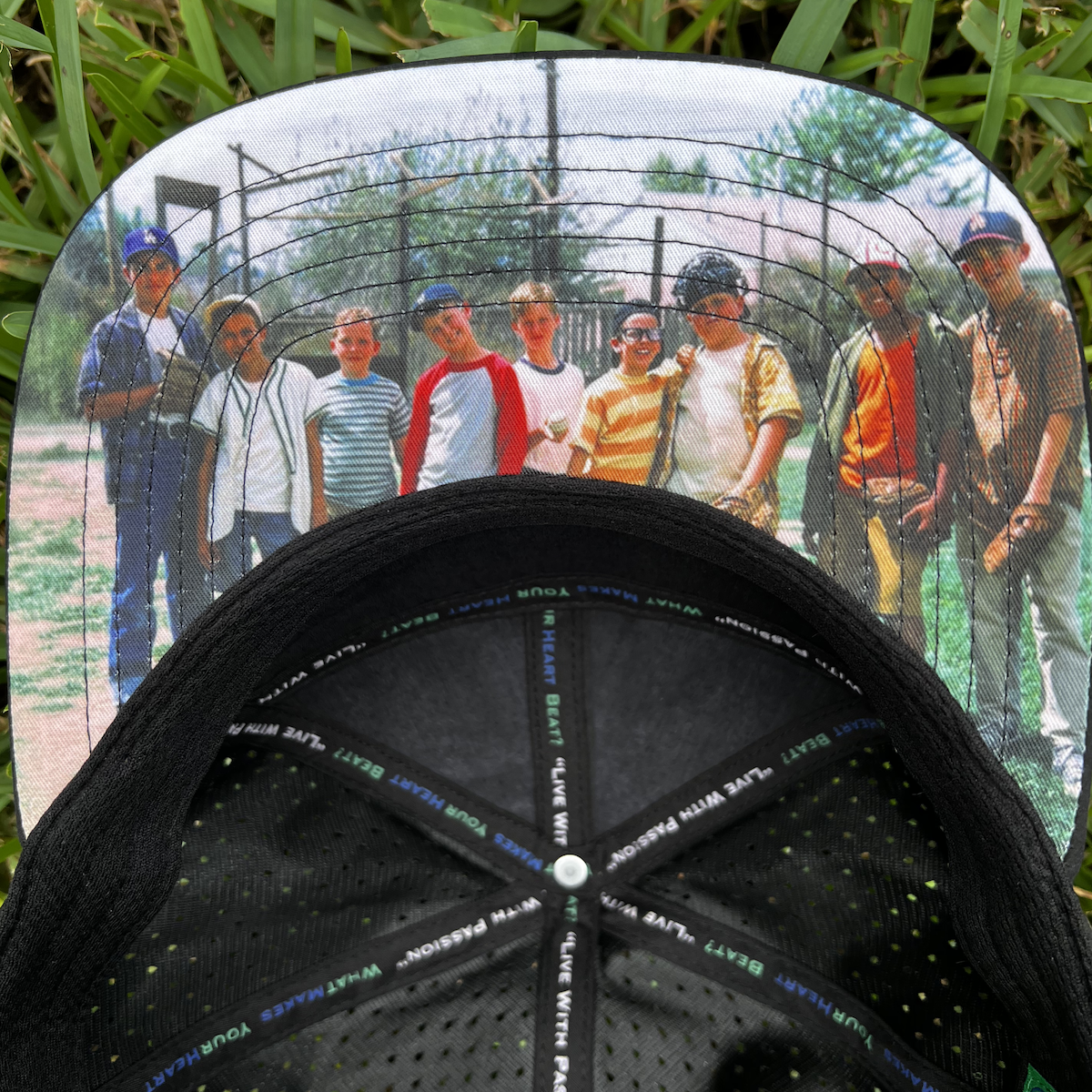The Sandlot - Legends Never Die - Cork Hat with Custom Printed Bill!