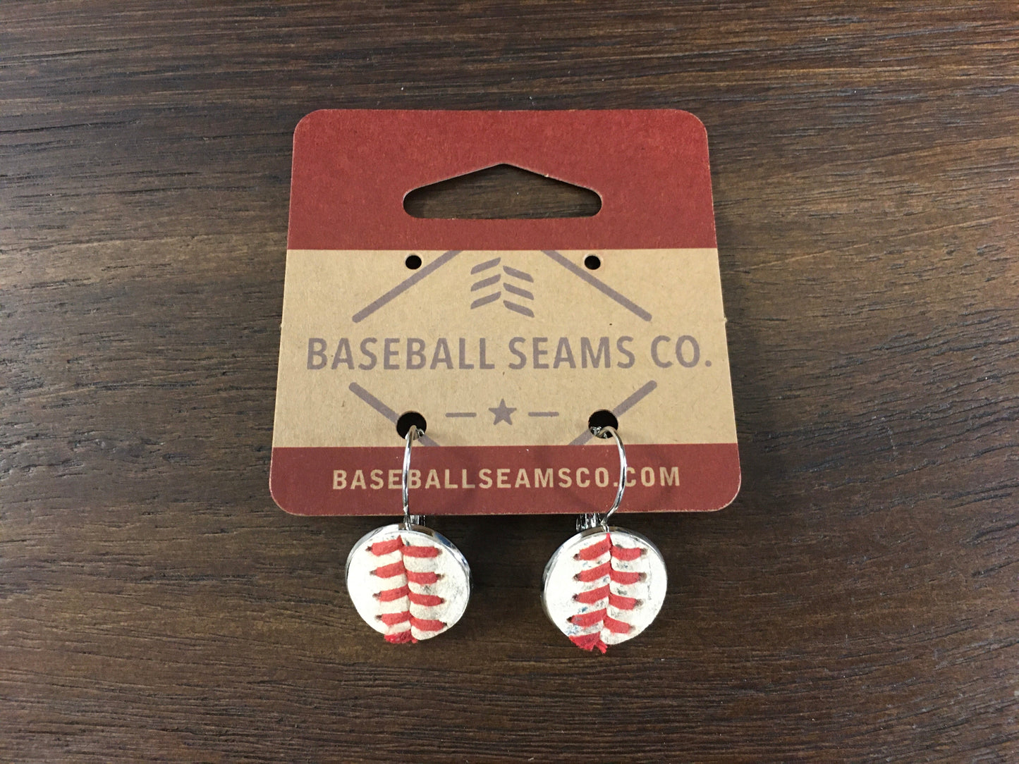 Baseball Seam Earrings
