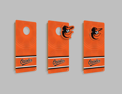 MLB Wall Art thats also Corn Hole - Baltimore Orioles