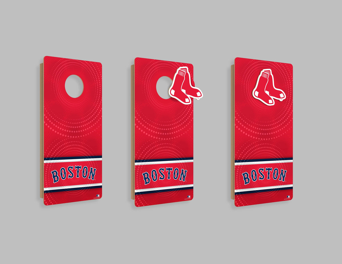 MLB Wall Art thats also Corn Hole - Boston Red Sox