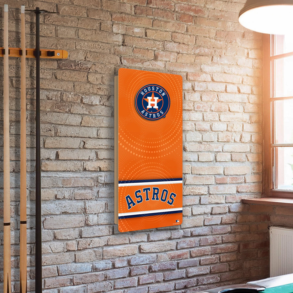 MLB Wall Art thats also Corn Hole - Houston Astros
