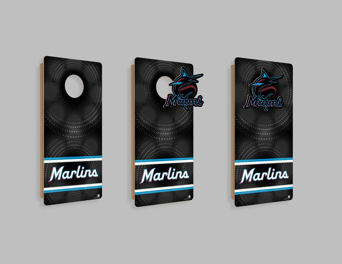 MLB Wall Art thats also Corn Hole - Miami Marlins