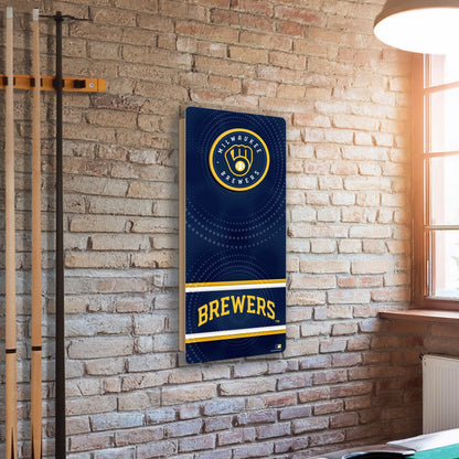 MLB Wall Art thats also Corn Hole - Milwaukee Brewers