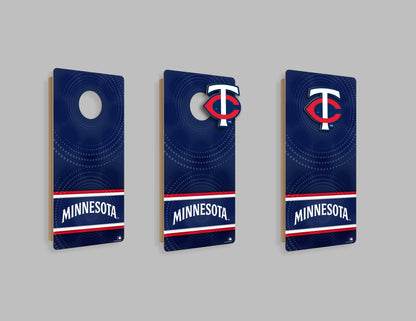 MLB Wall Art thats also Corn Hole - Minnesota Twins