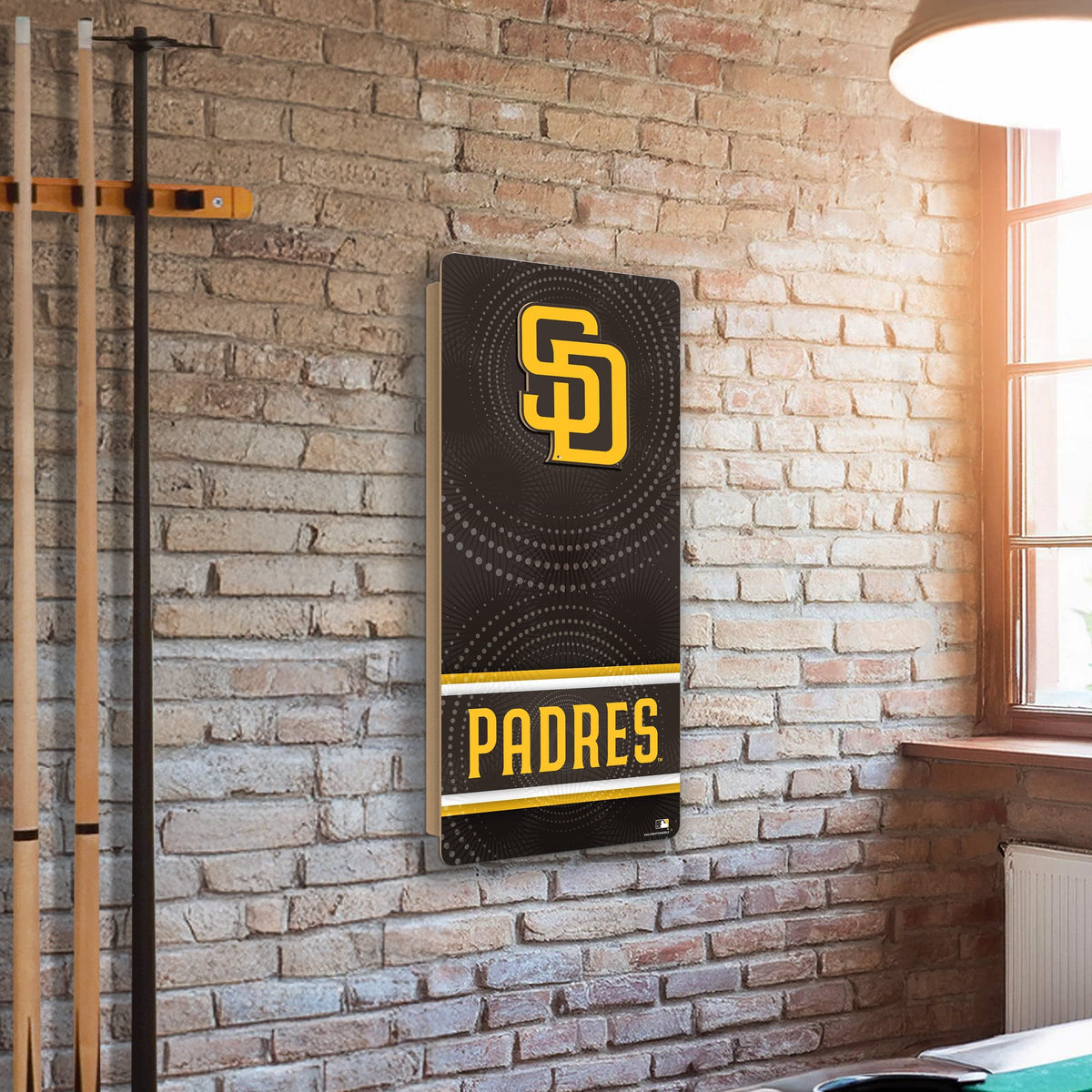 MLB Wall Art thats also Corn Hole - San Diego Padres