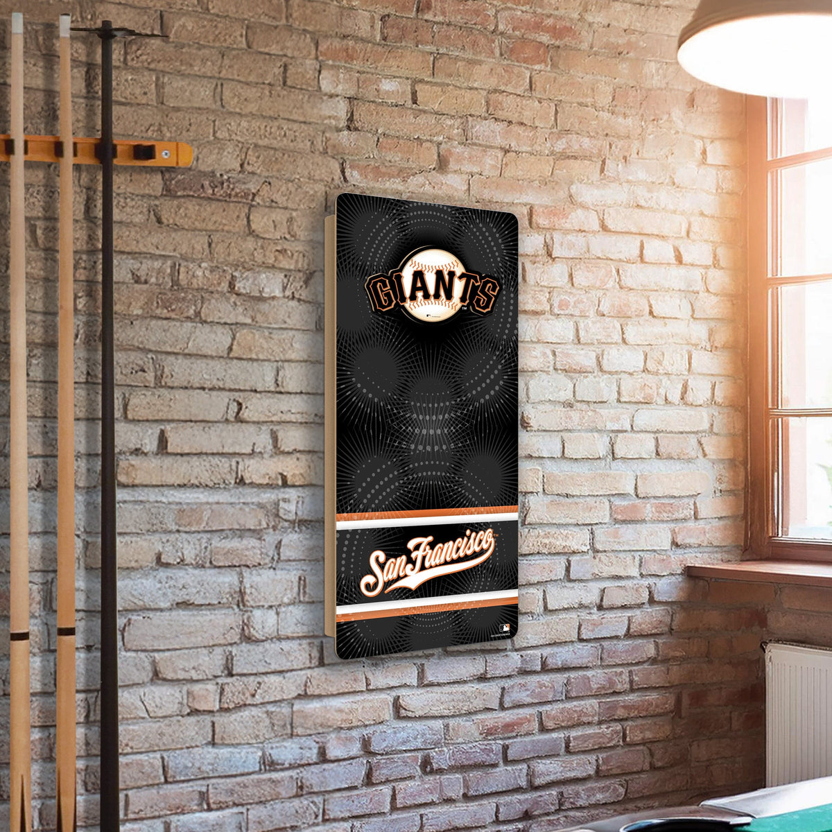MLB Wall Art thats also Corn Hole - San Francisco Giants