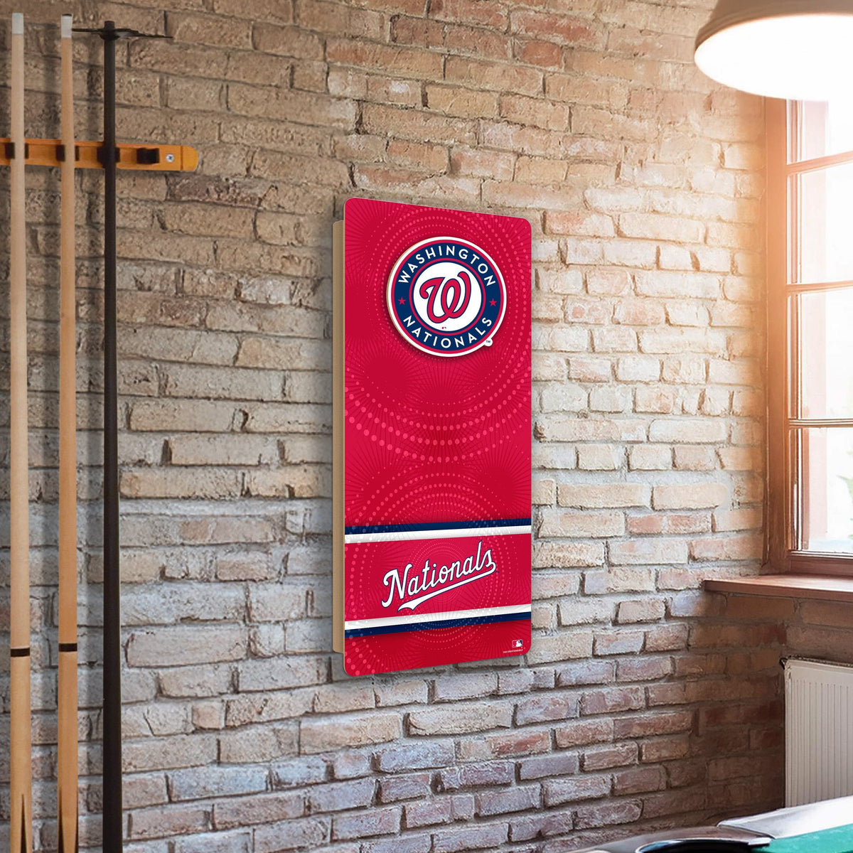 MLB Wall Art thats also Corn Hole - Washington Nationals